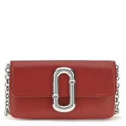 Red Calf Leather Bos Taurus Shoulder Bag