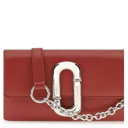 Red Calf Leather Bos Taurus Shoulder Bag