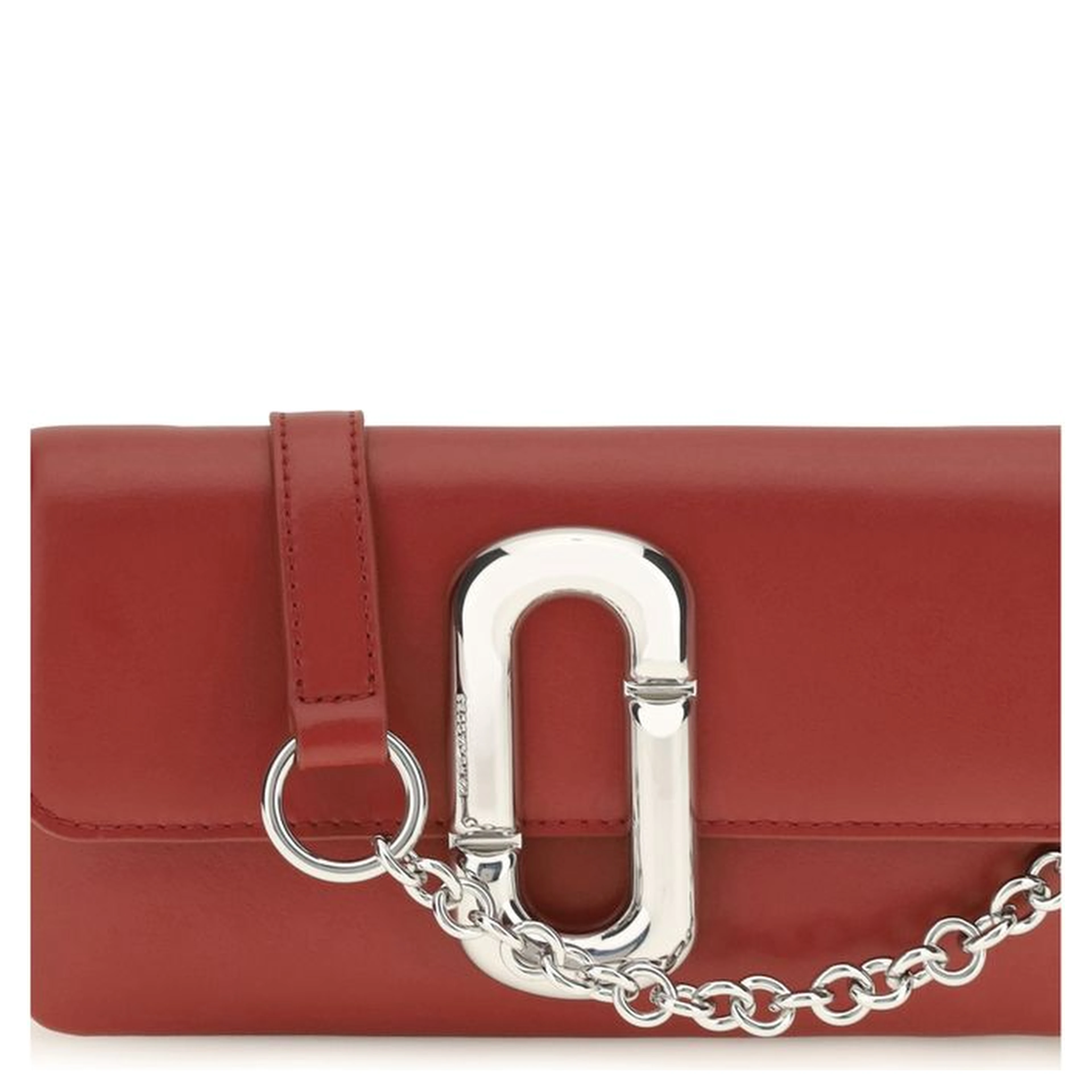 Red Calf Leather Bos Taurus Shoulder Bag