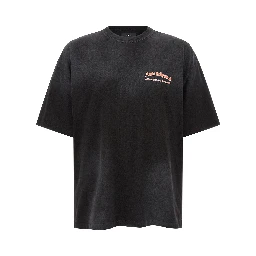 Black Cotton T-Shirt