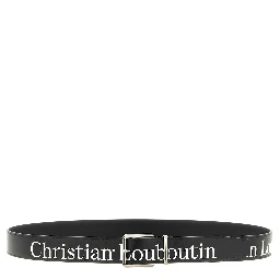 Black Calfskin Regular Belt