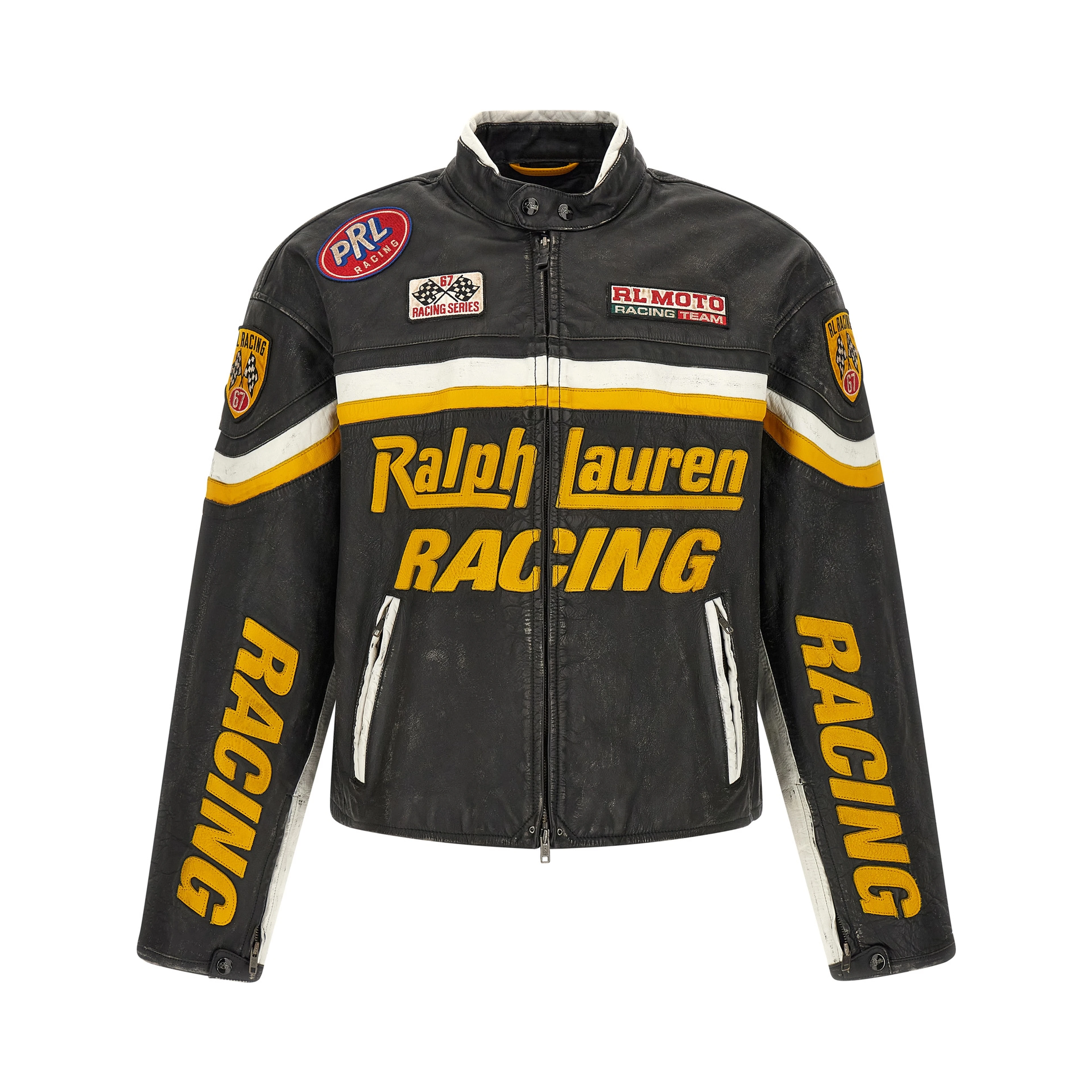 Black Cowhide Leather Jacket