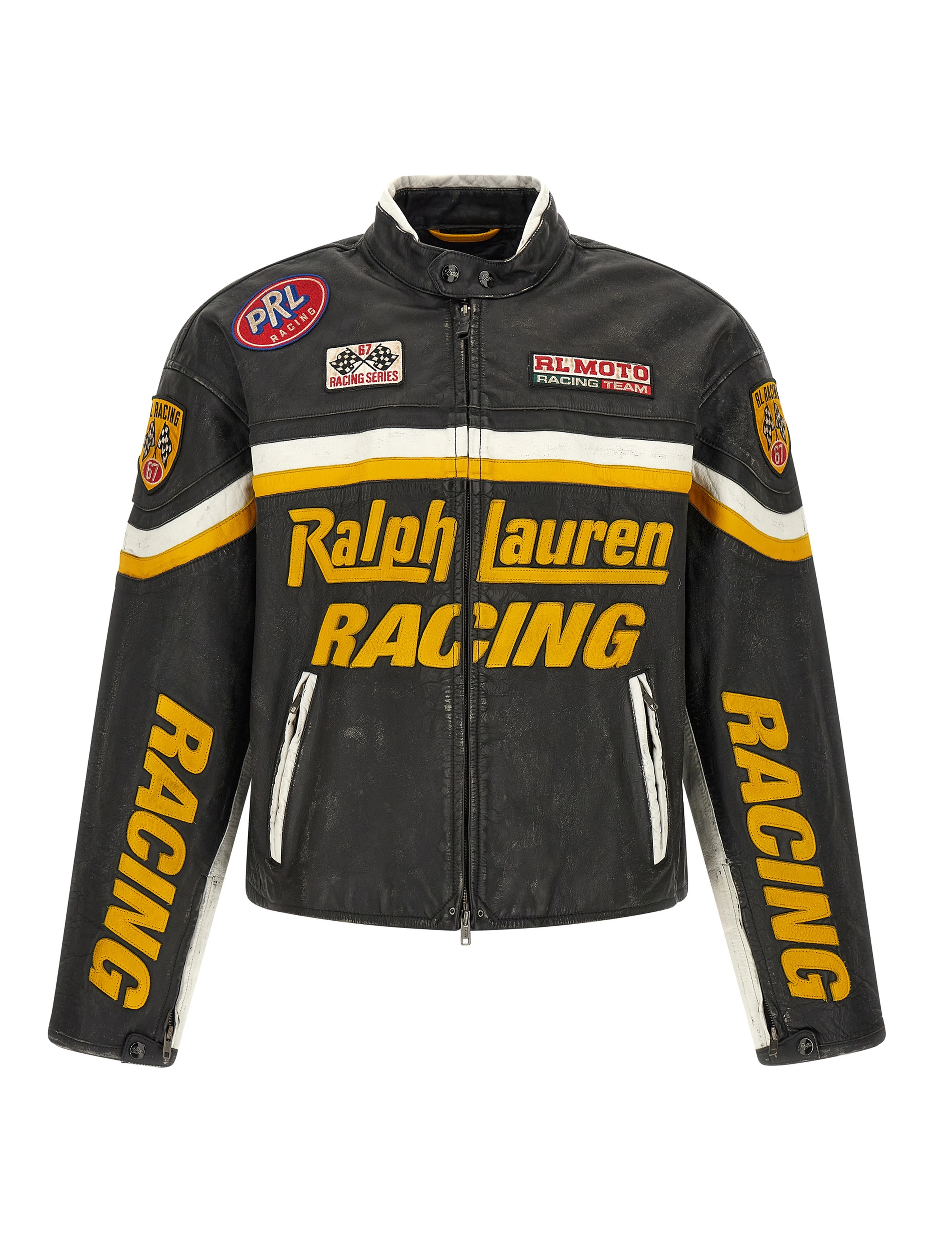 Black Cowhide Leather Jacket