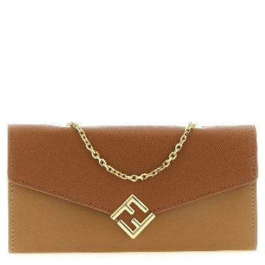 Brown Calfskin Cardholder