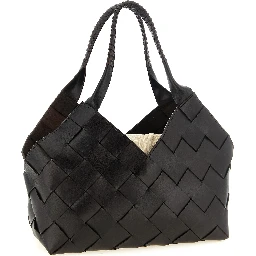 Brown Calfskin Shoulder Bag