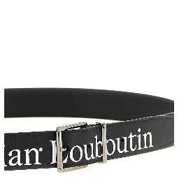 Black Calfskin Regular Belt