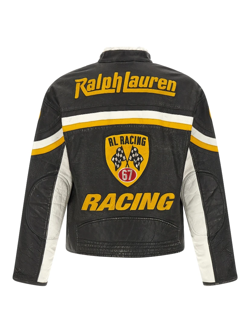 Black Cowhide Leather Jacket