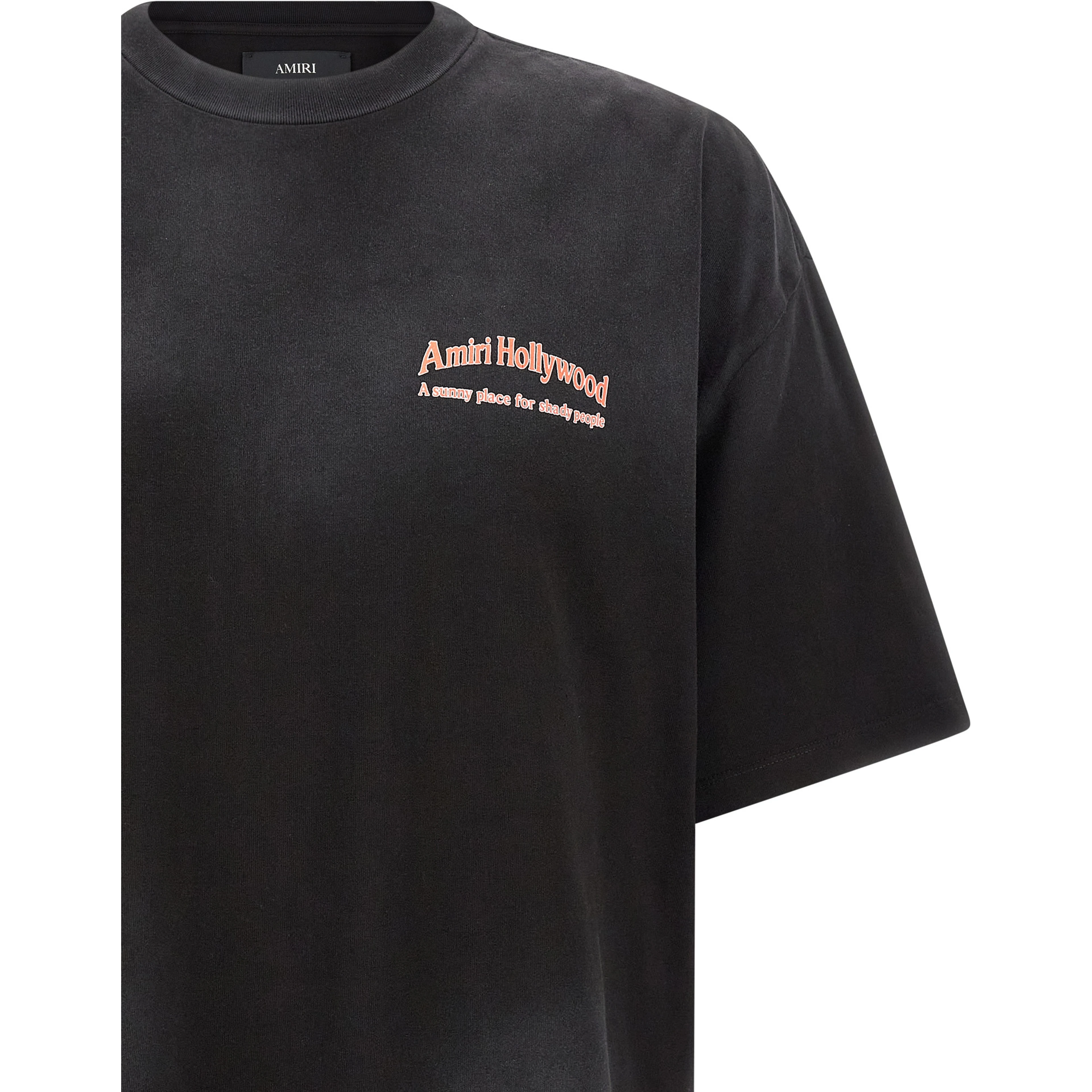 Black Cotton T-Shirt