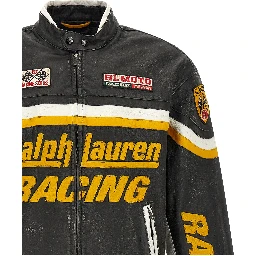 Black Cowhide Leather Jacket