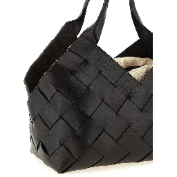 Brown Calfskin Shoulder Bag