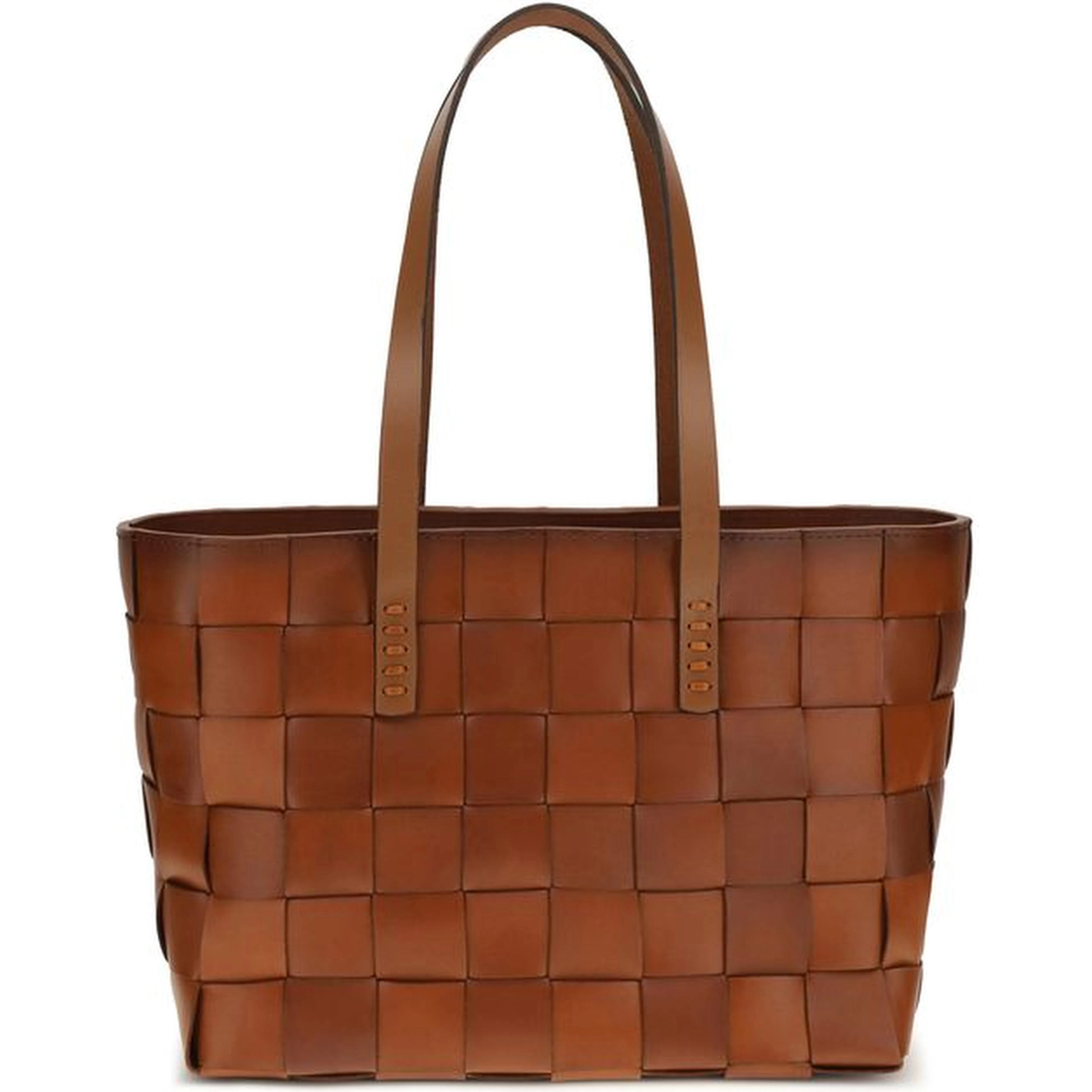 Brown Calf Leather Bos Taurus Handbag