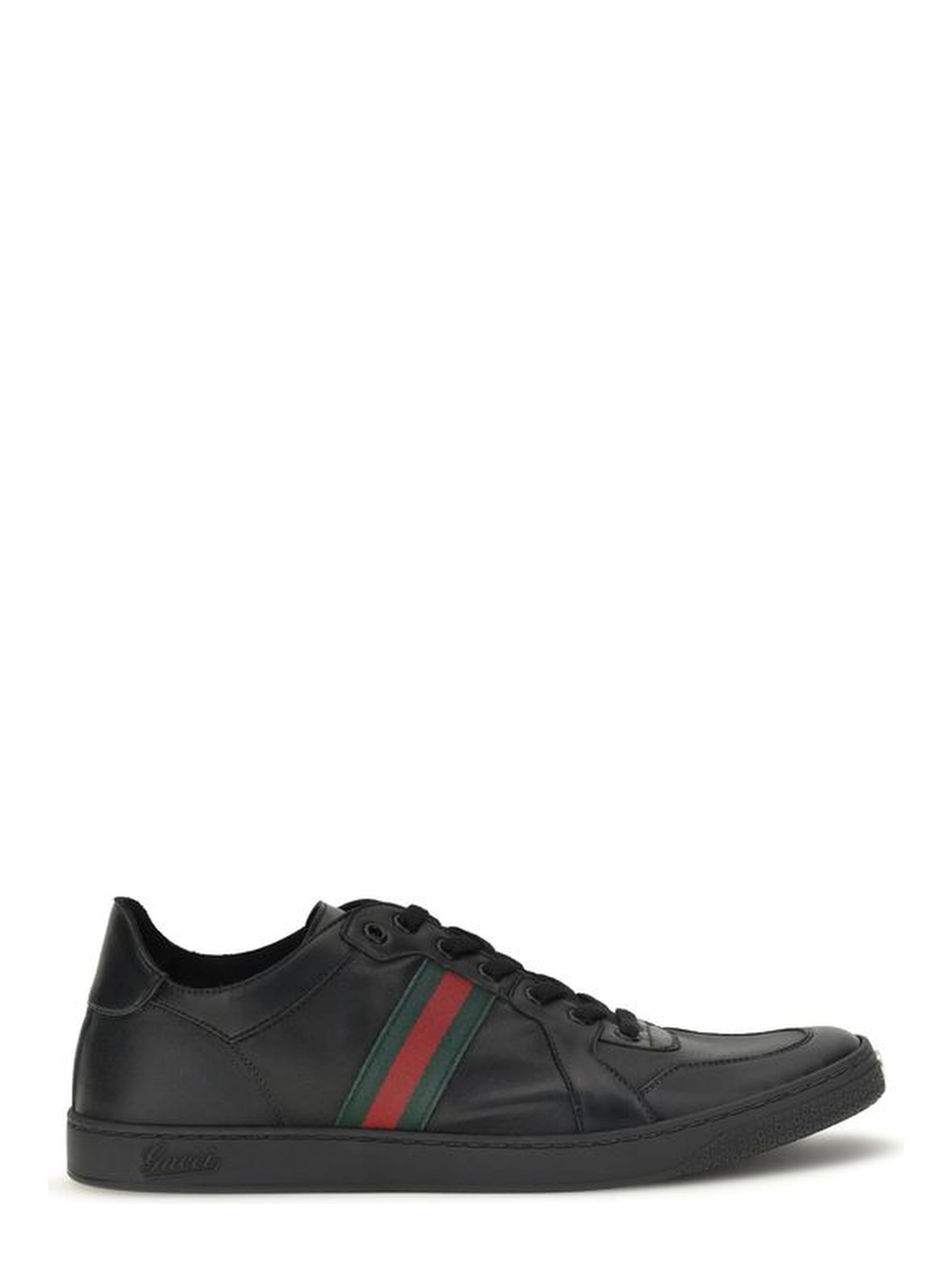 Black Calf Leather Bos Taurus Low Top Sneakers