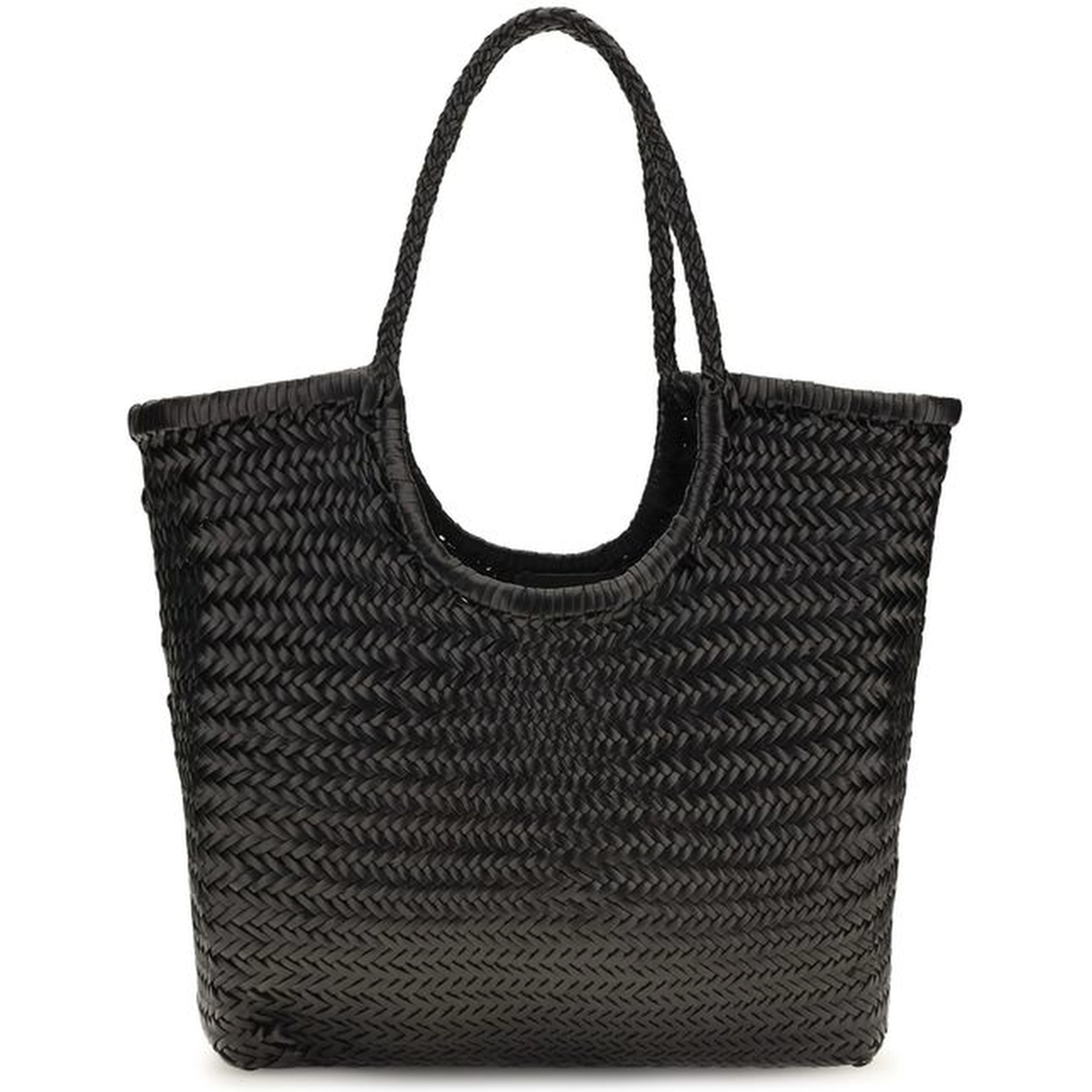 Black Calf Leather Bos Taurus Handbag