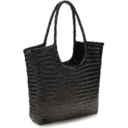Black Calf Leather Bos Taurus Handbag