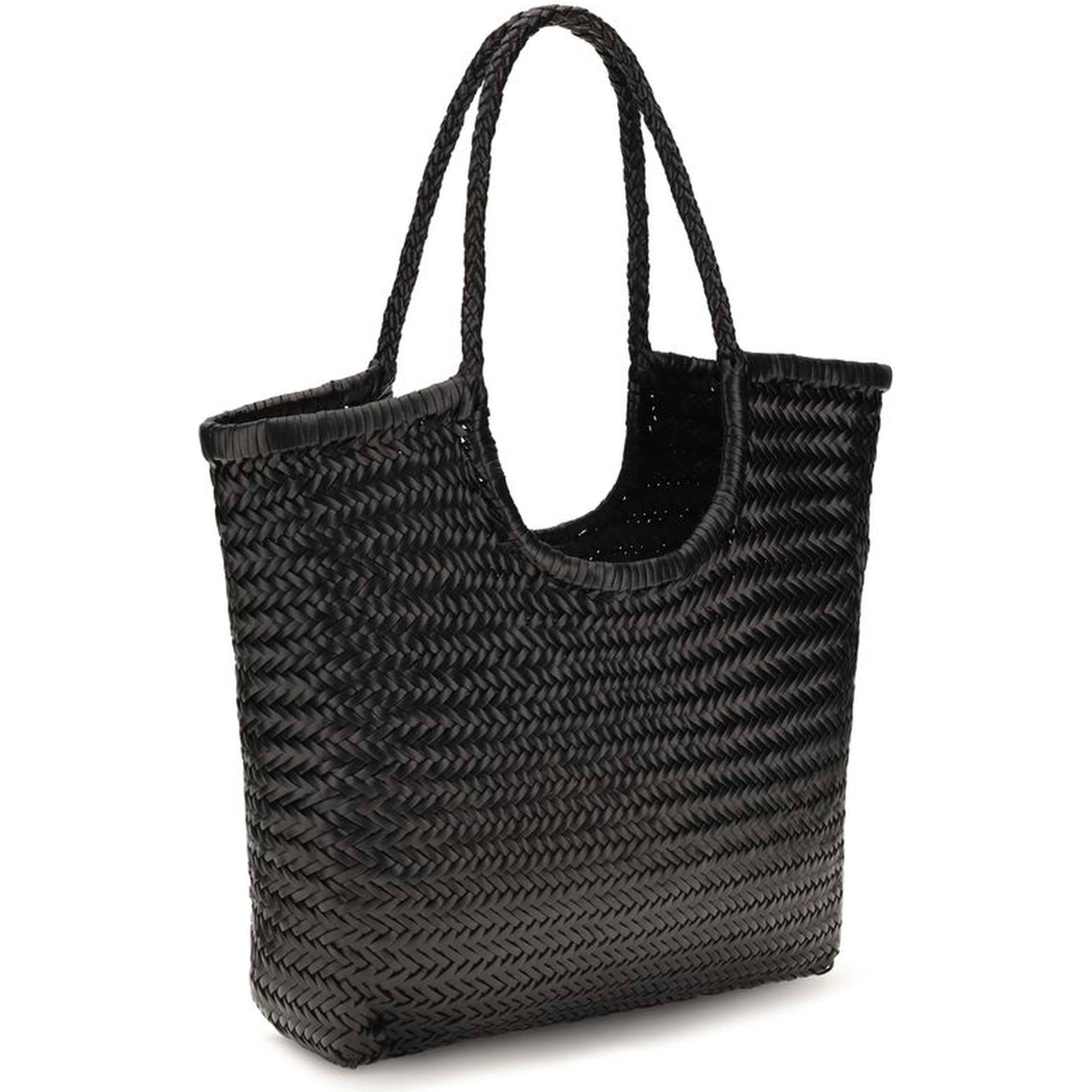 Black Calf Leather Bos Taurus Handbag