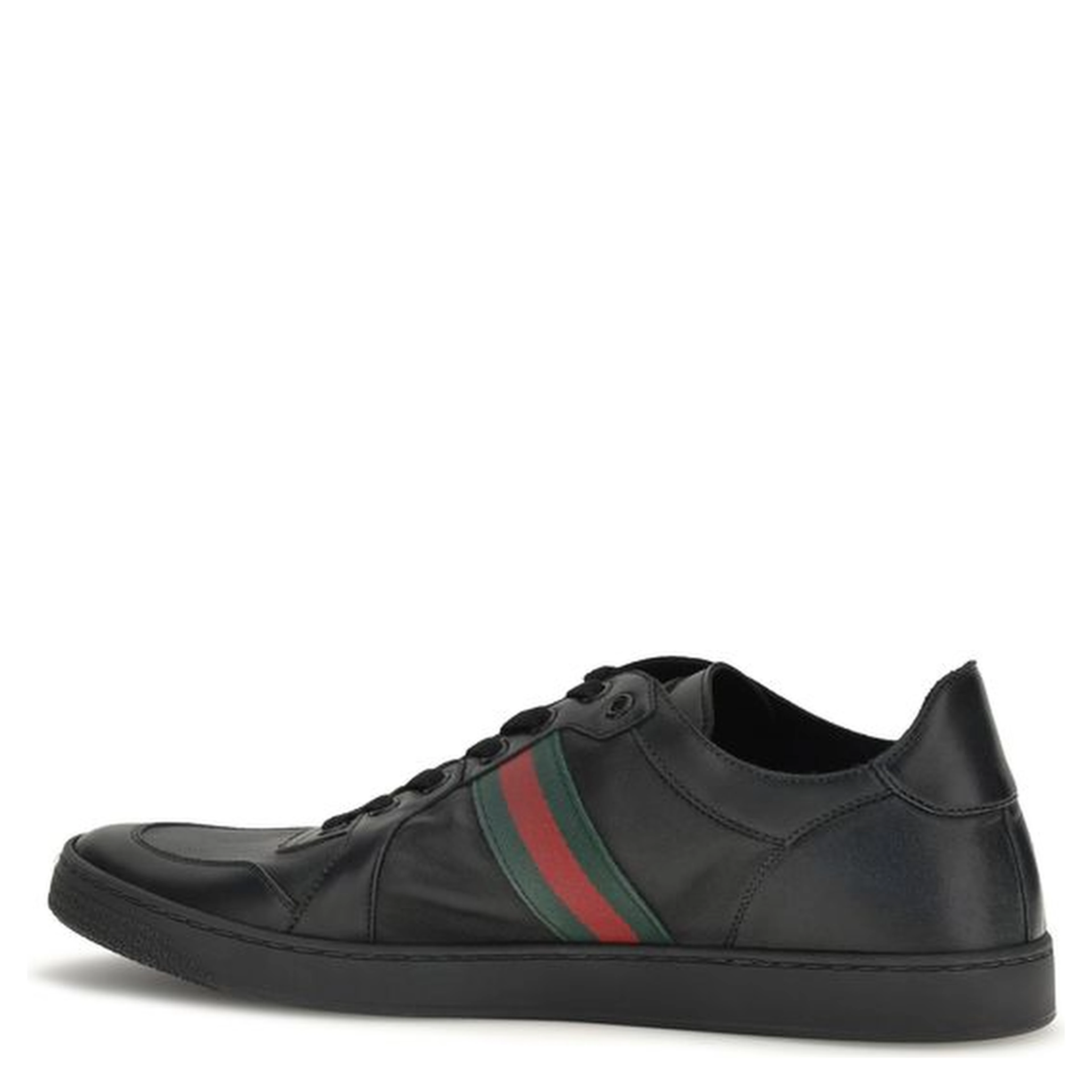 Black Calf Leather Bos Taurus Low Top Sneakers