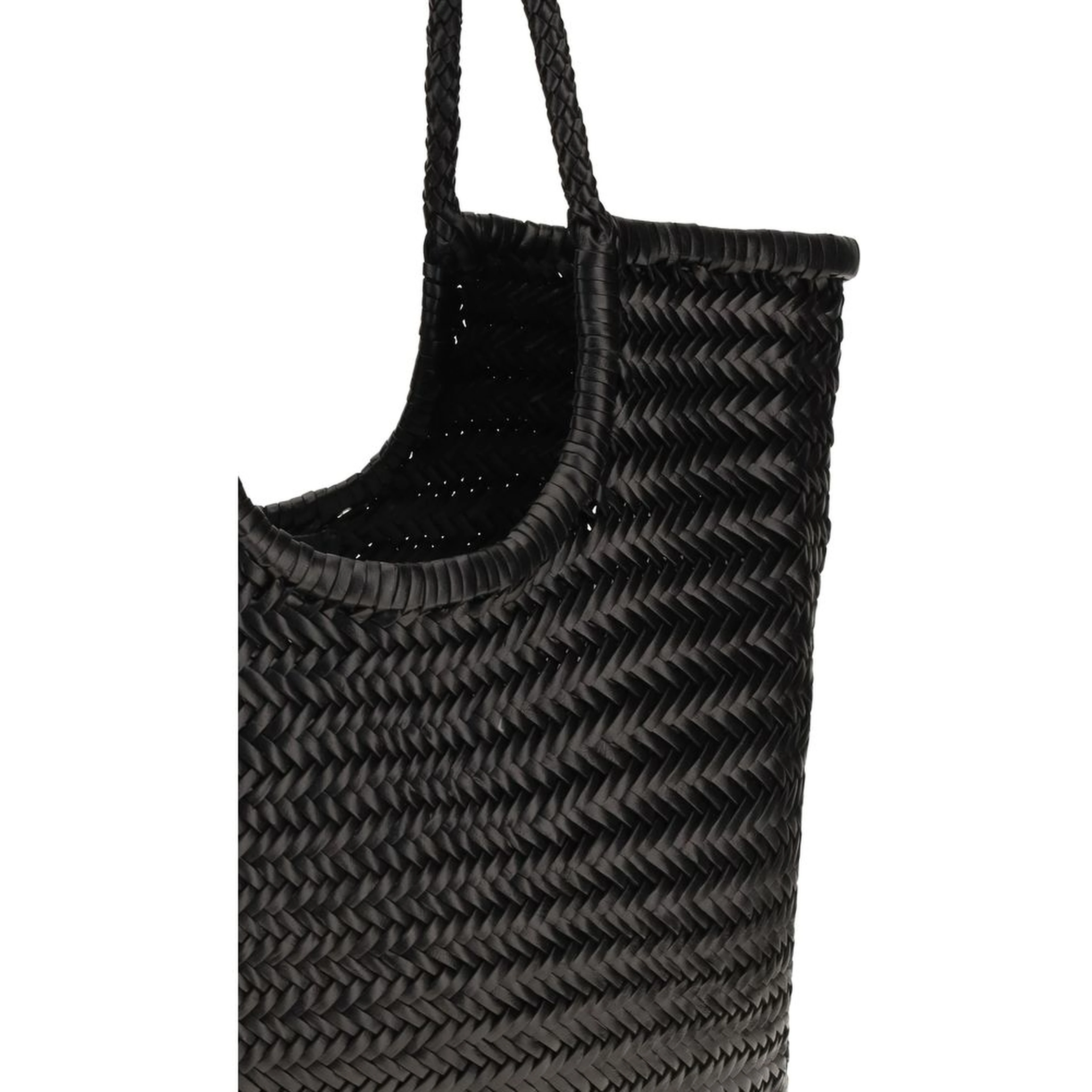 Black Calf Leather Bos Taurus Handbag
