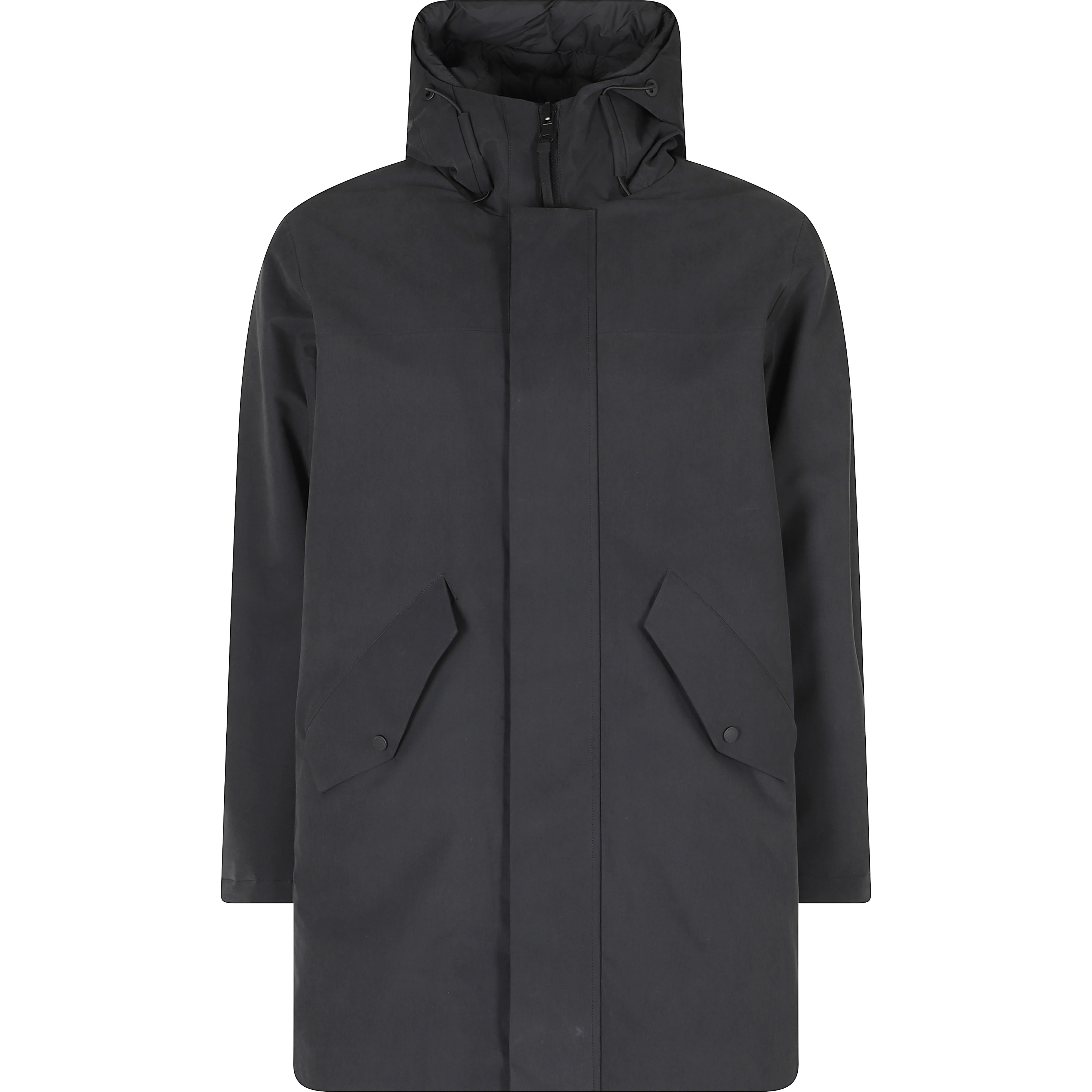 GIACCONE PARKA MICROFIBRA SPALMATA