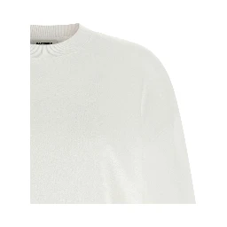 White Cotton Sweatshirt