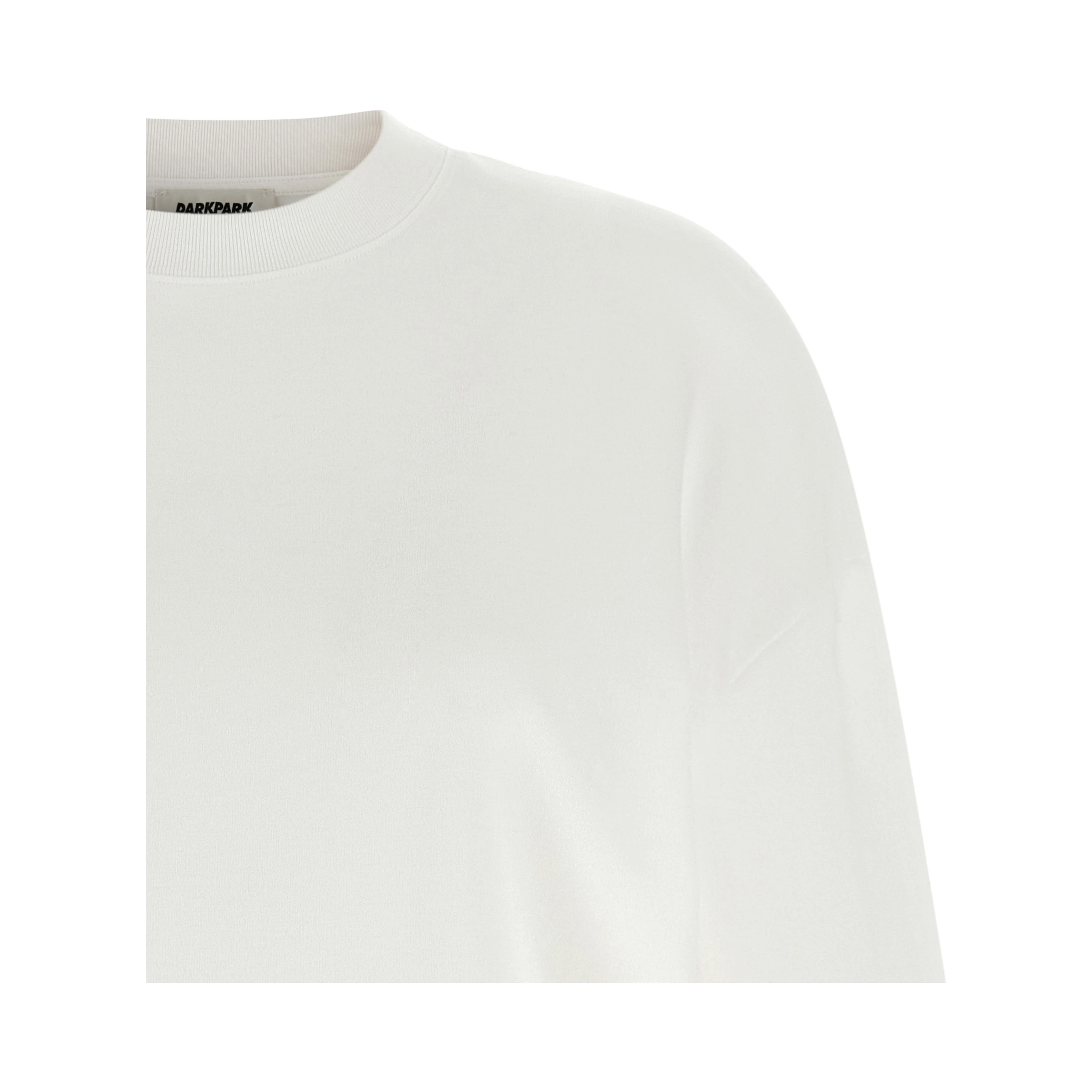 White Cotton Sweatshirt