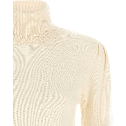 White Merino Wool Cardigan