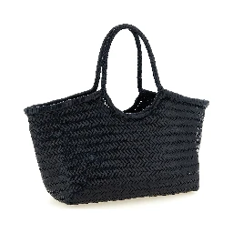 Blue Cowhide Shoulder Bag