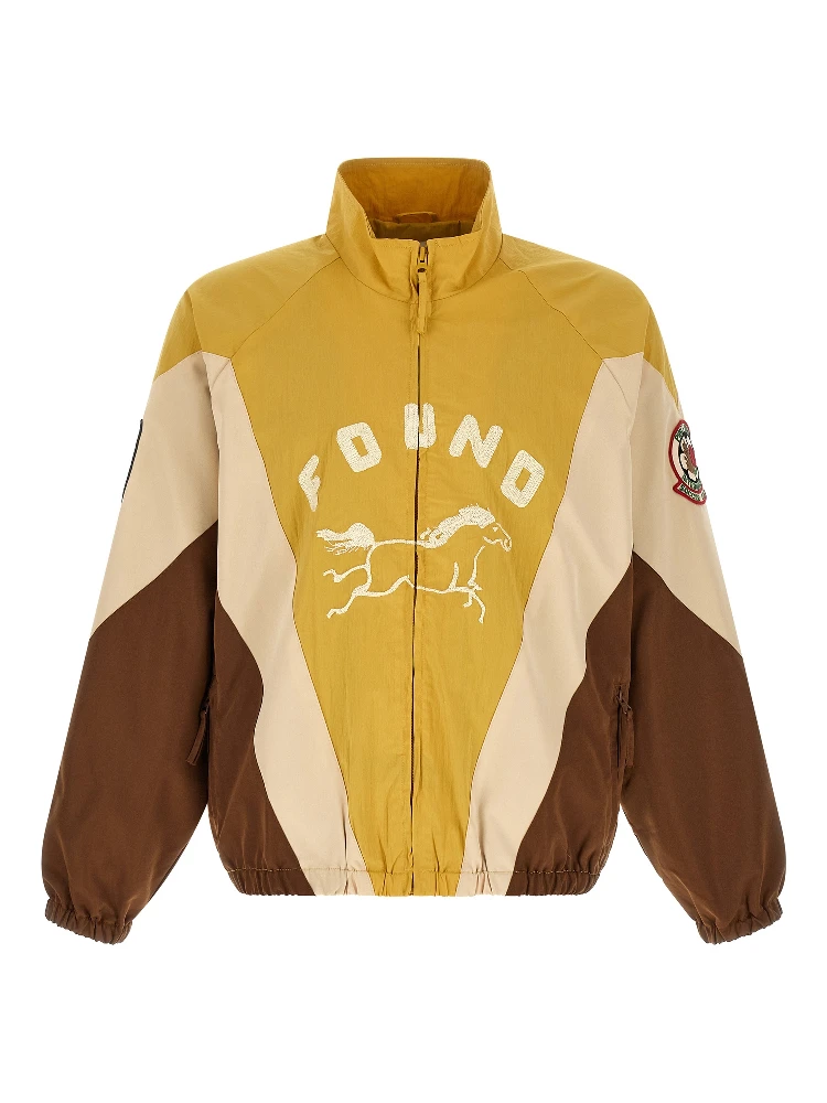 Multicolor Cotton Shell Jacket