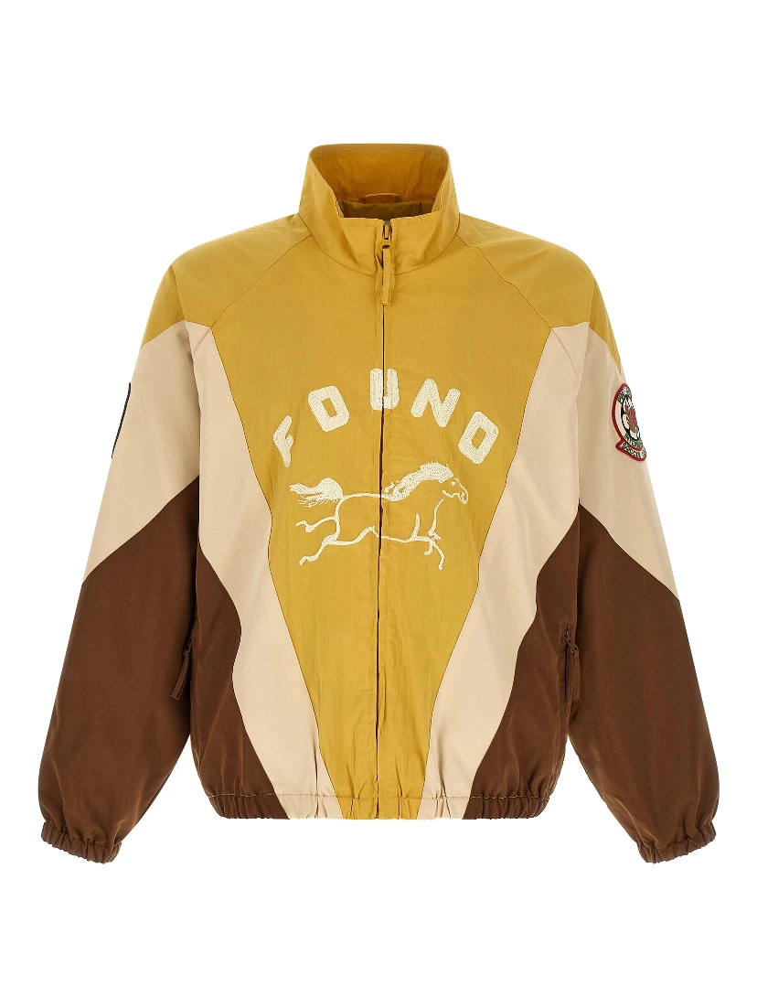 Multicolor Cotton Shell Jacket