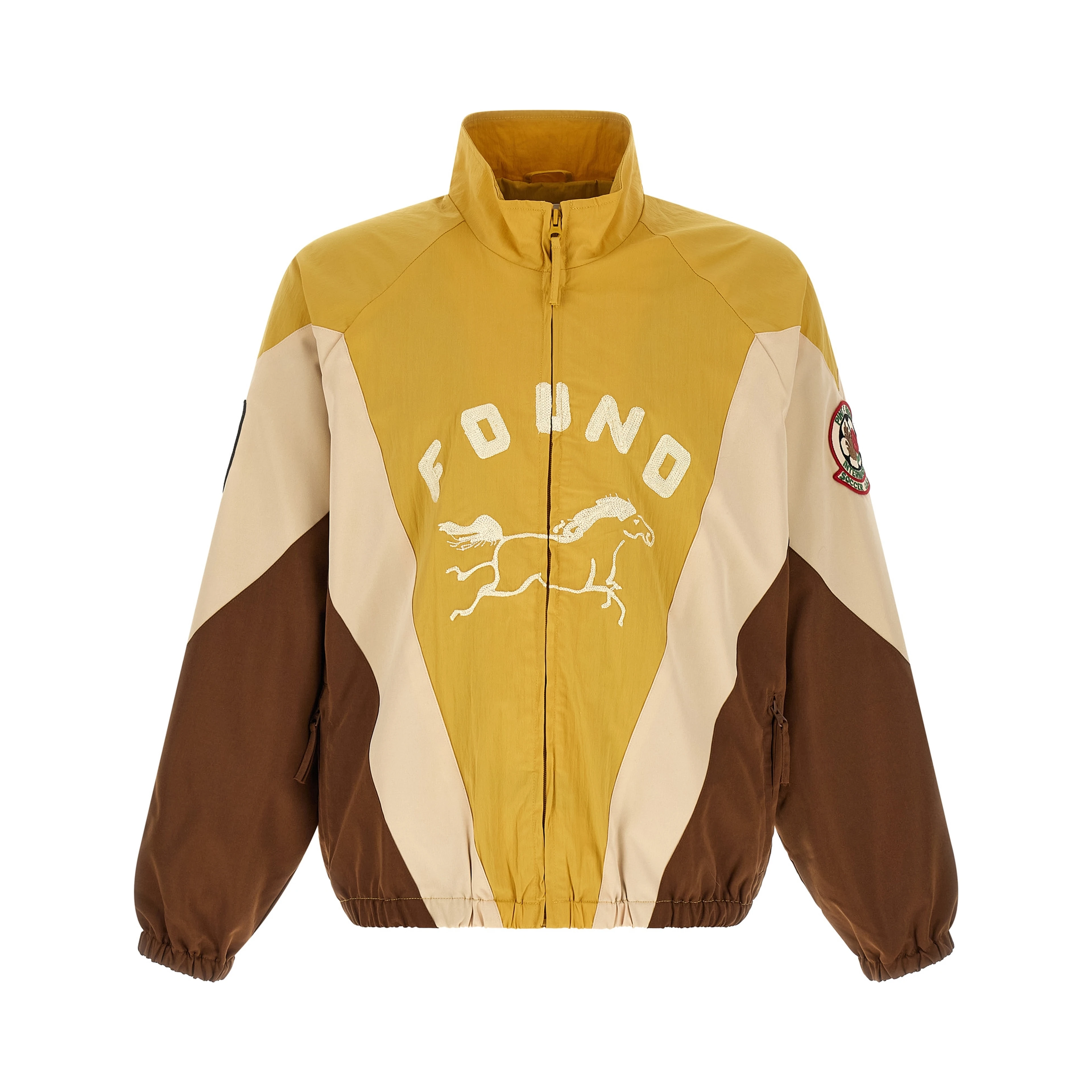Multicolor Cotton Shell Jacket