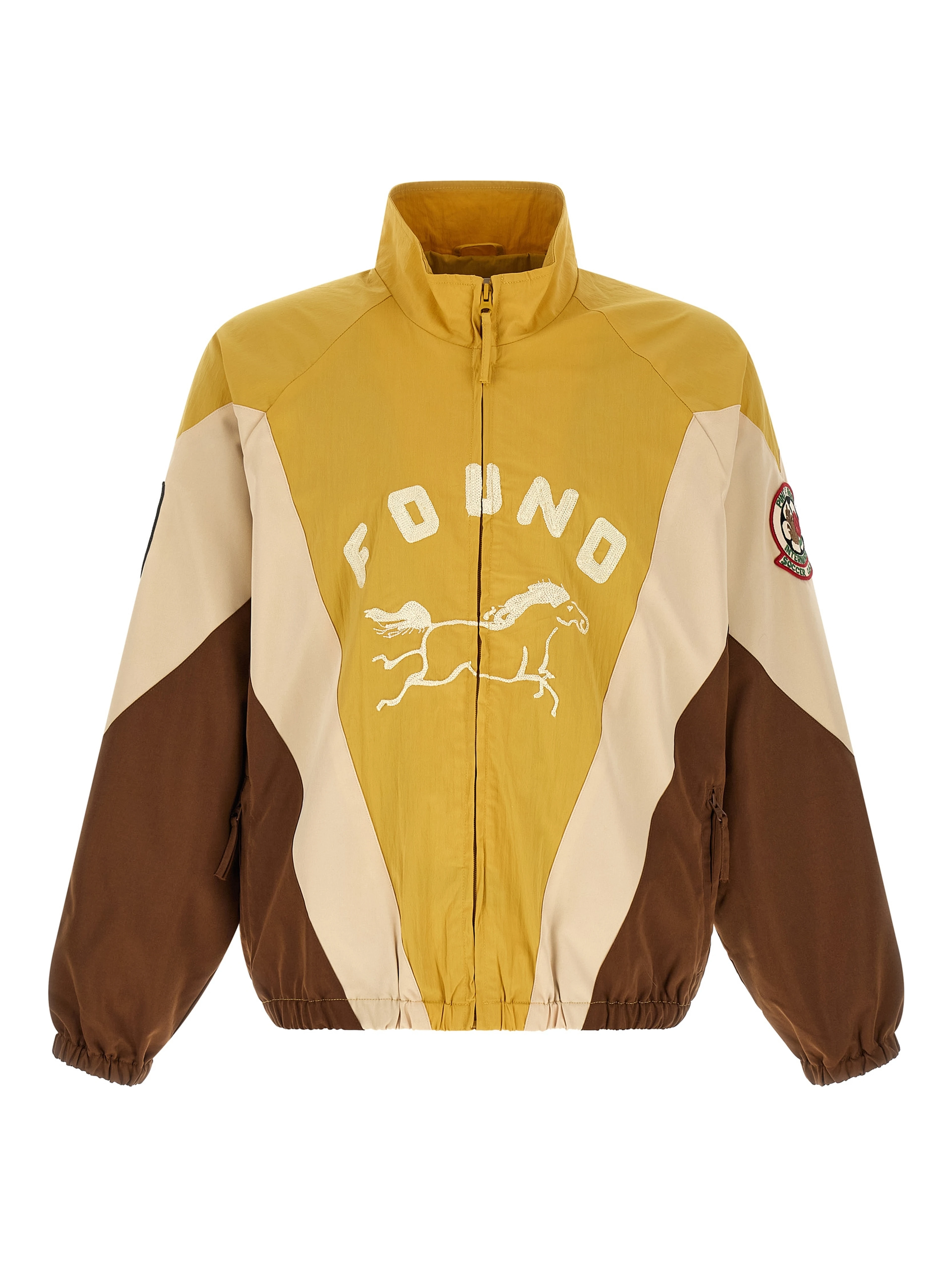 Multicolor Cotton Shell Jacket