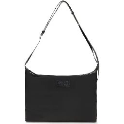 Black Polyamide Shoulder Bag