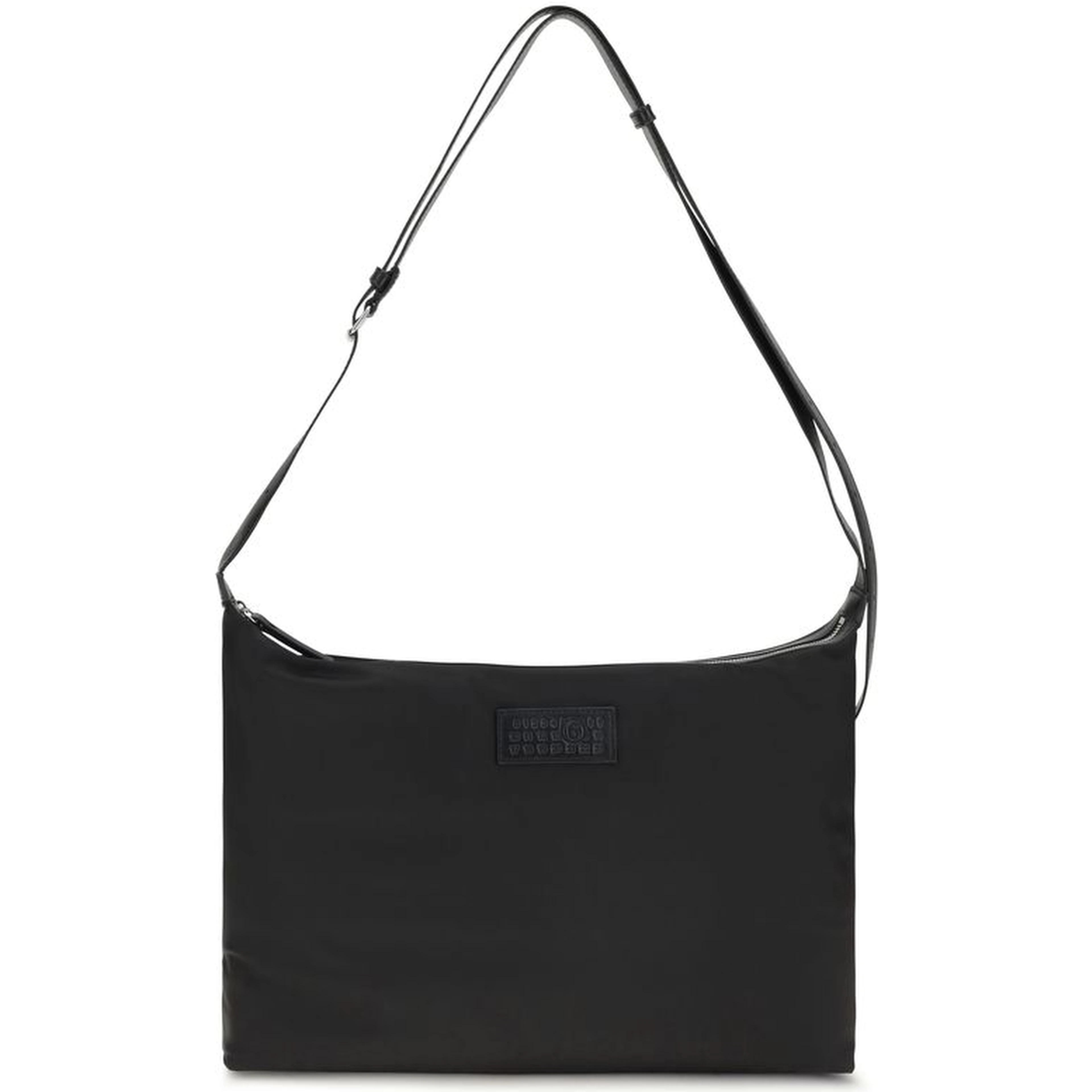 Black Polyamide Shoulder Bag