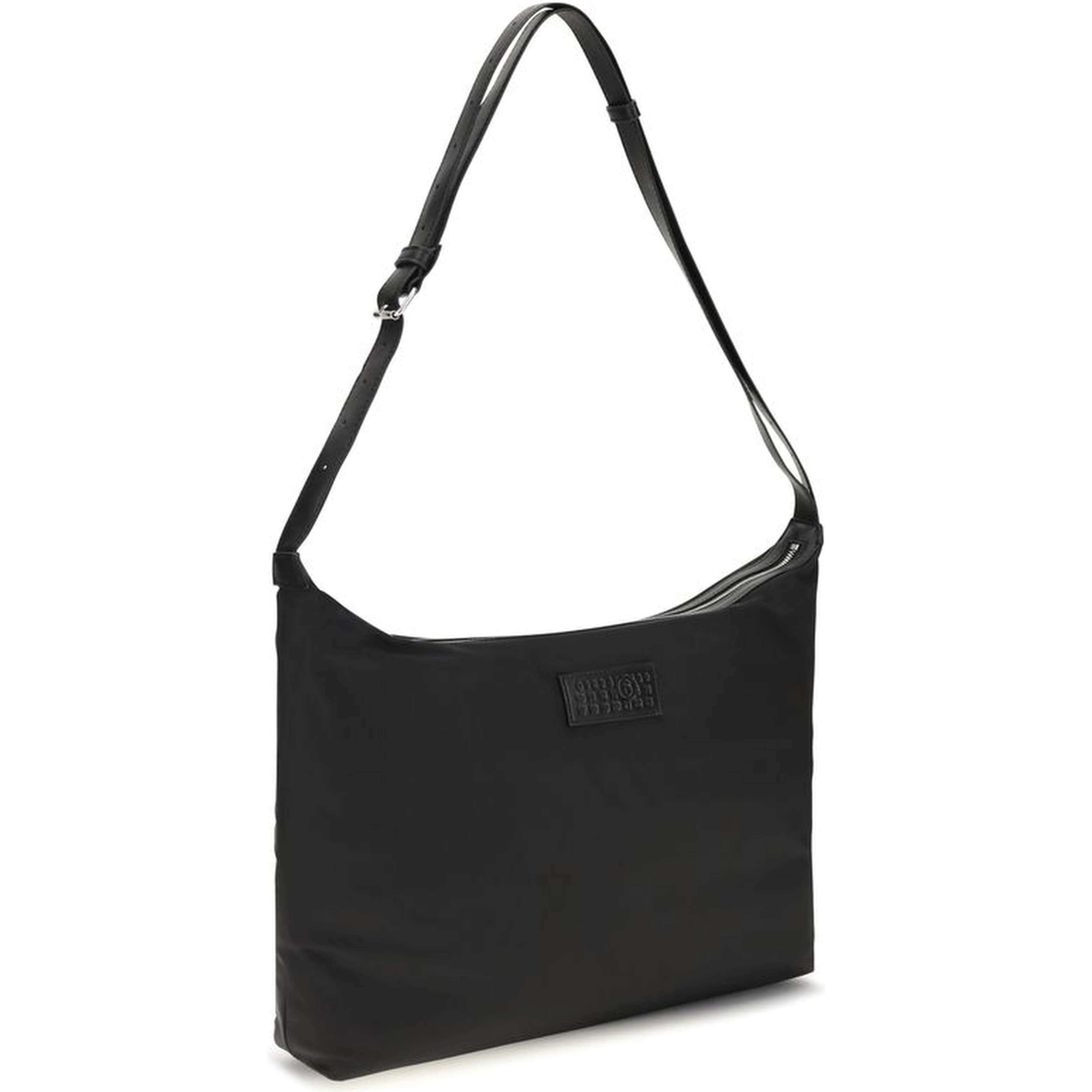 Black Polyamide Shoulder Bag