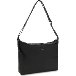 Black Polyamide Shoulder Bag