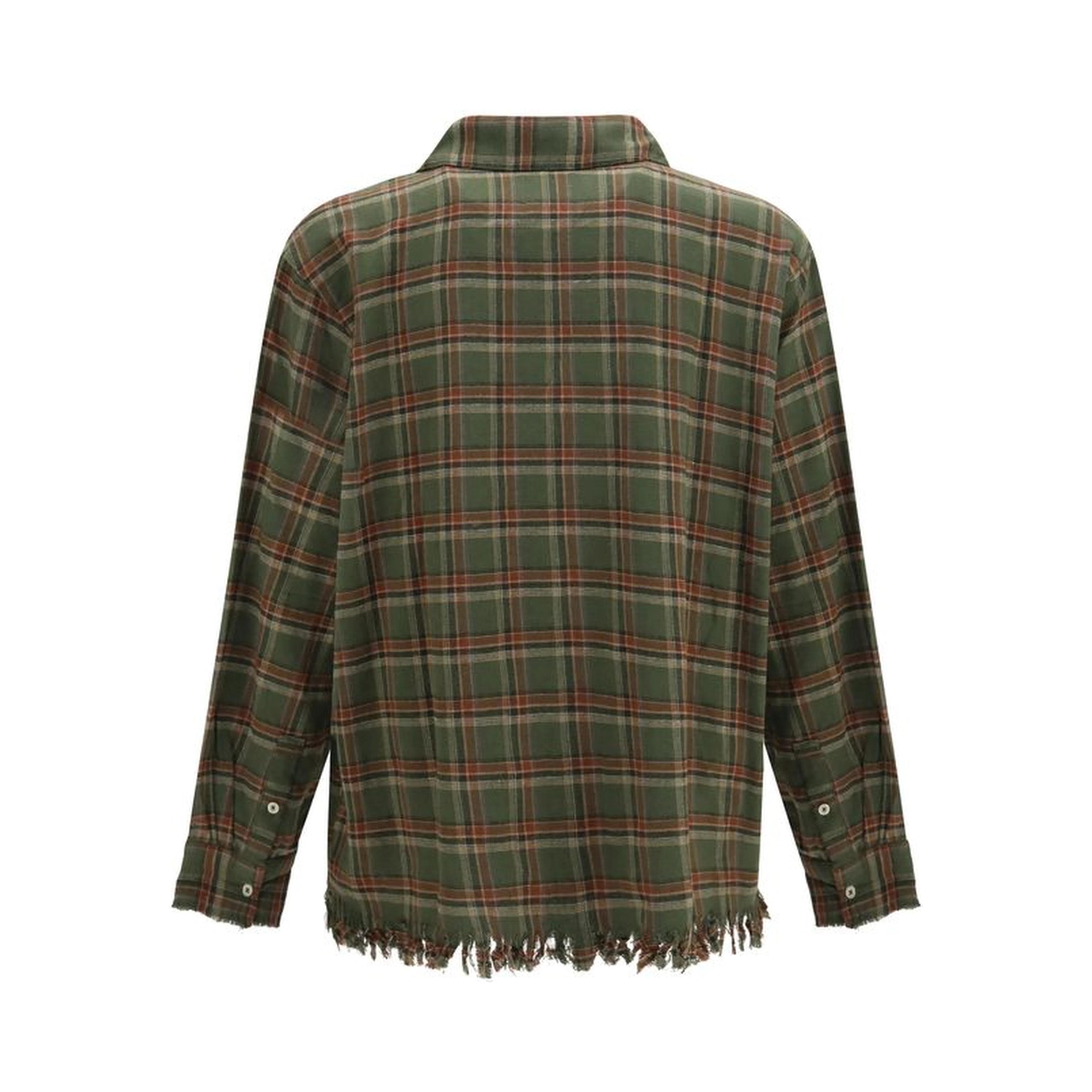 Bicolor Cotton Pattern Shirt