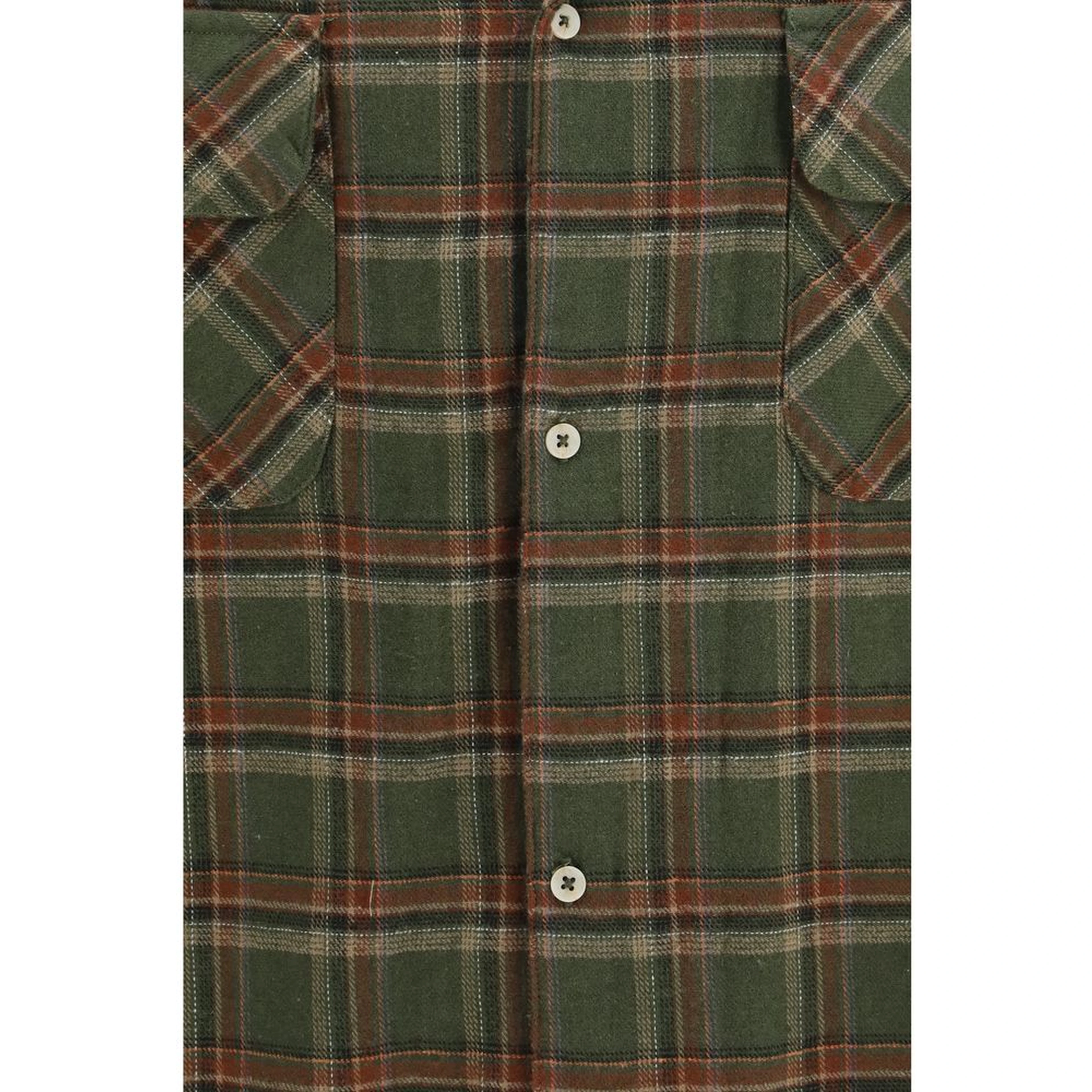 Bicolor Cotton Pattern Shirt
