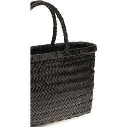 Black Calf Leather Bos Taurus Handbag