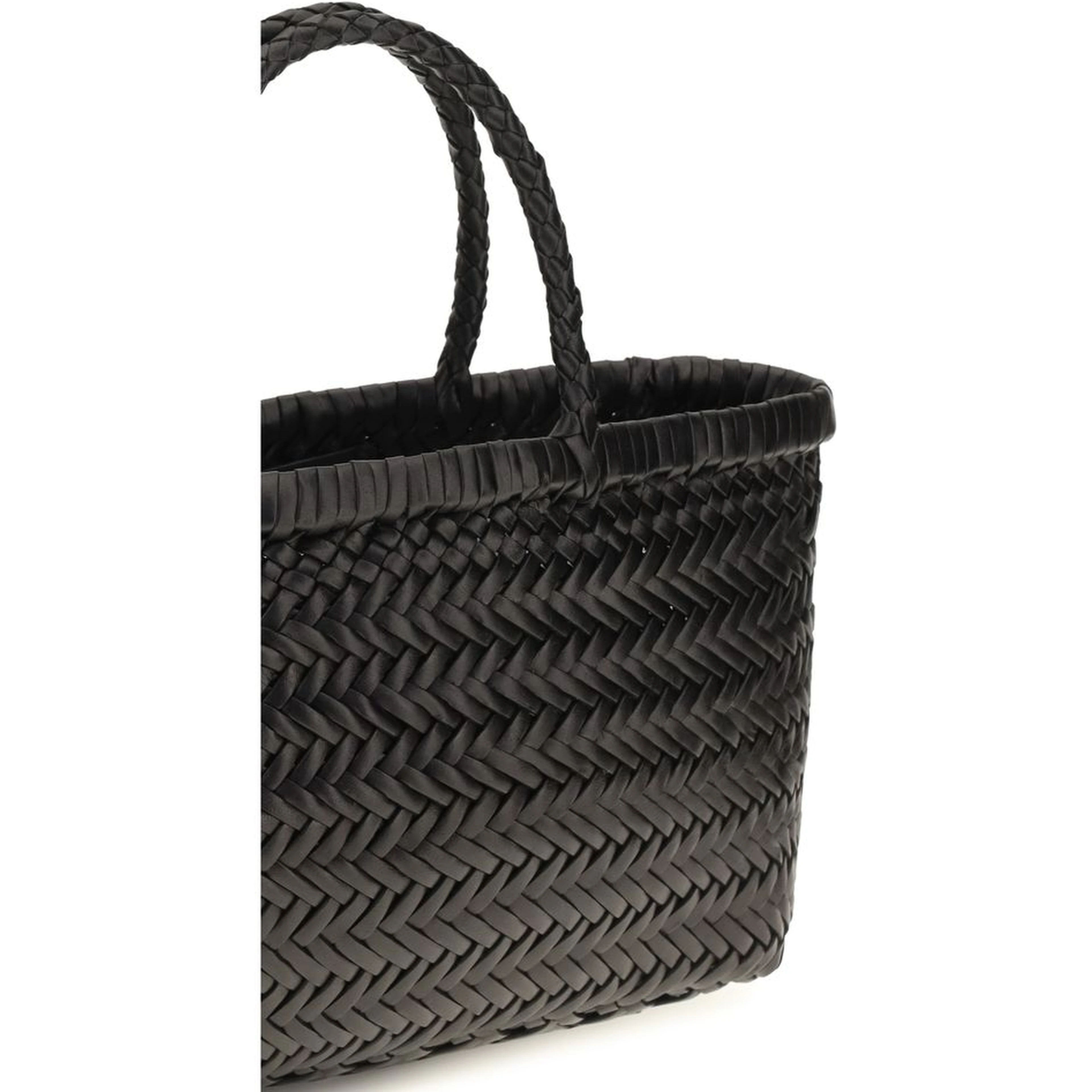 Black Calf Leather Bos Taurus Handbag