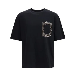 Black Cotton T-Shirt