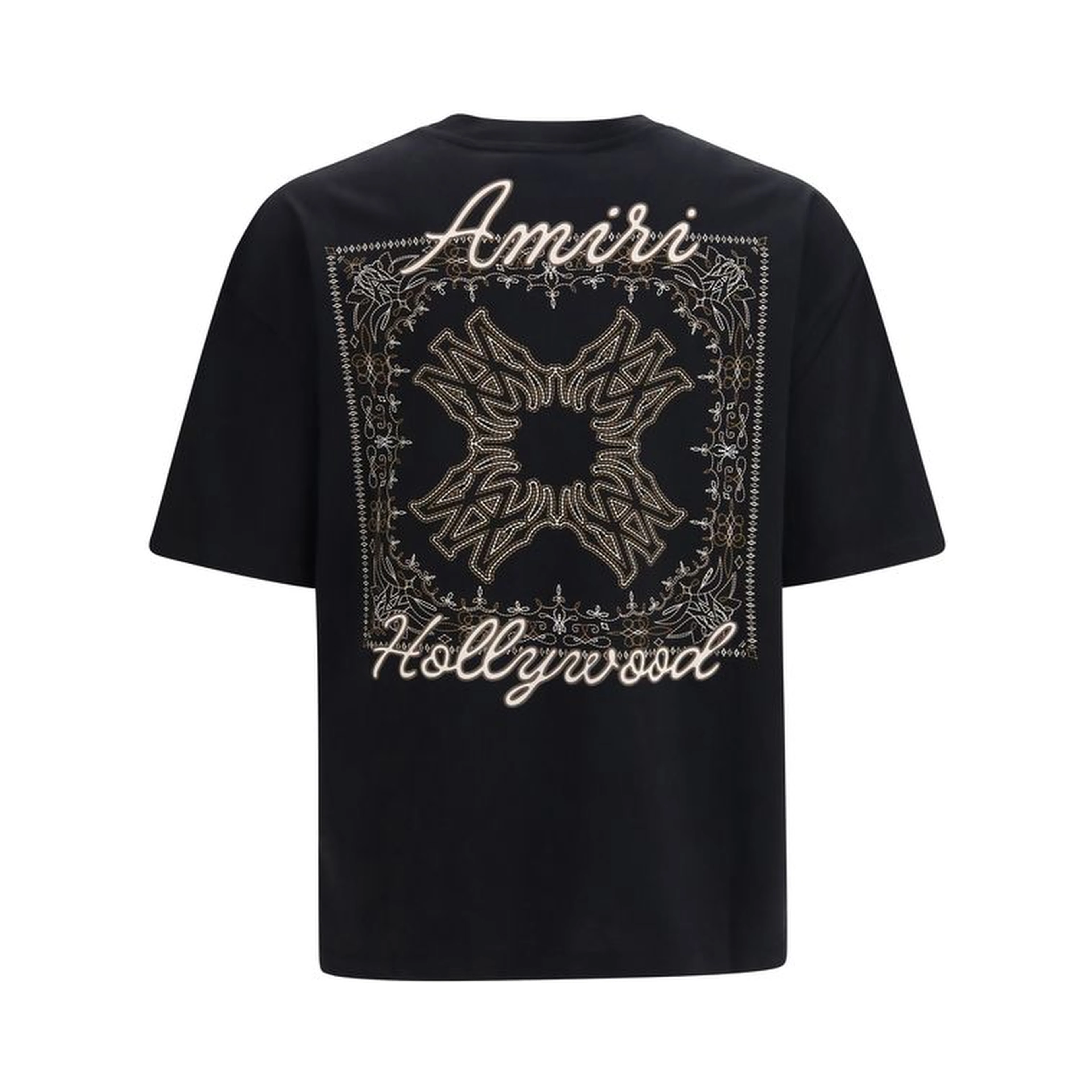 Black Cotton T-Shirt