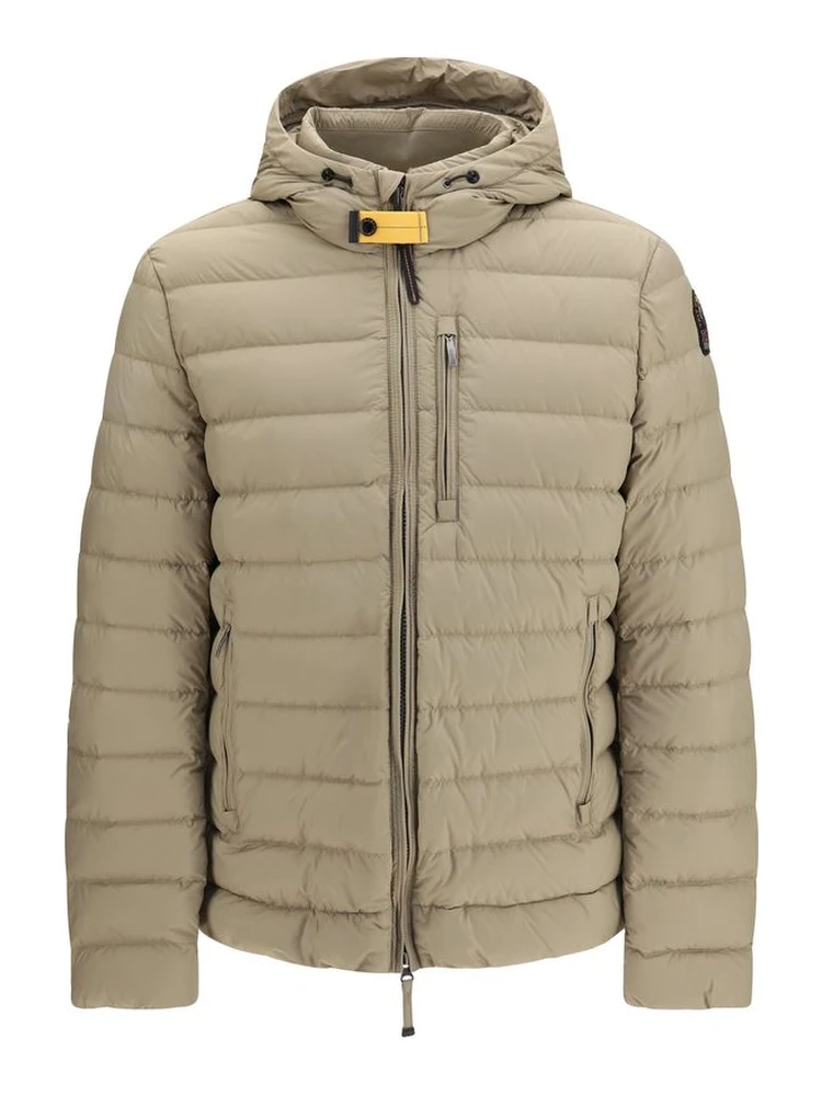 Bicolor Polyamide Full-Length Jacket