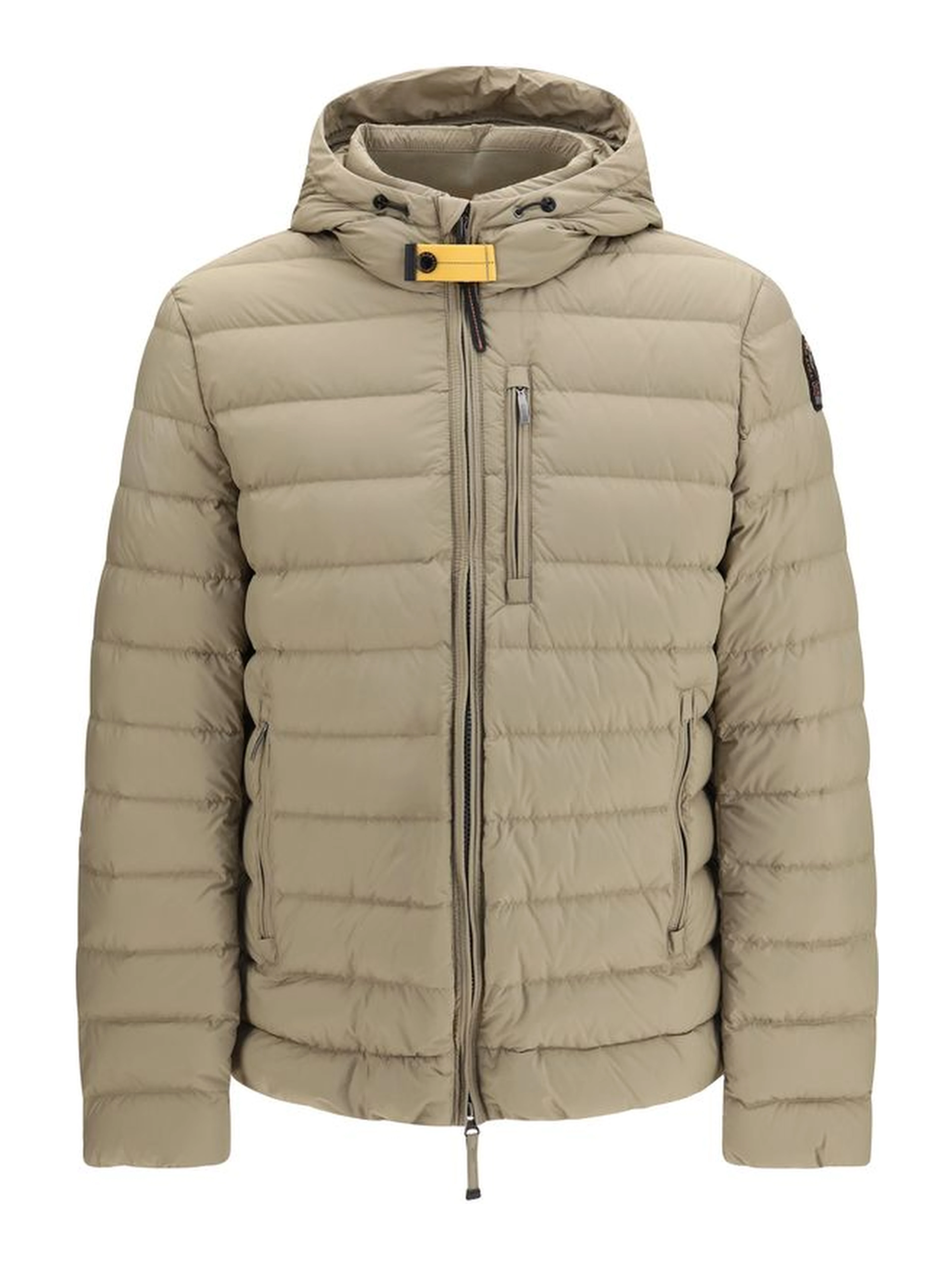 Bicolor Polyamide Full-Length Jacket