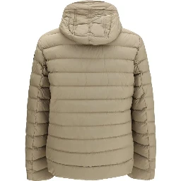 Bicolor Polyamide Full-Length Jacket