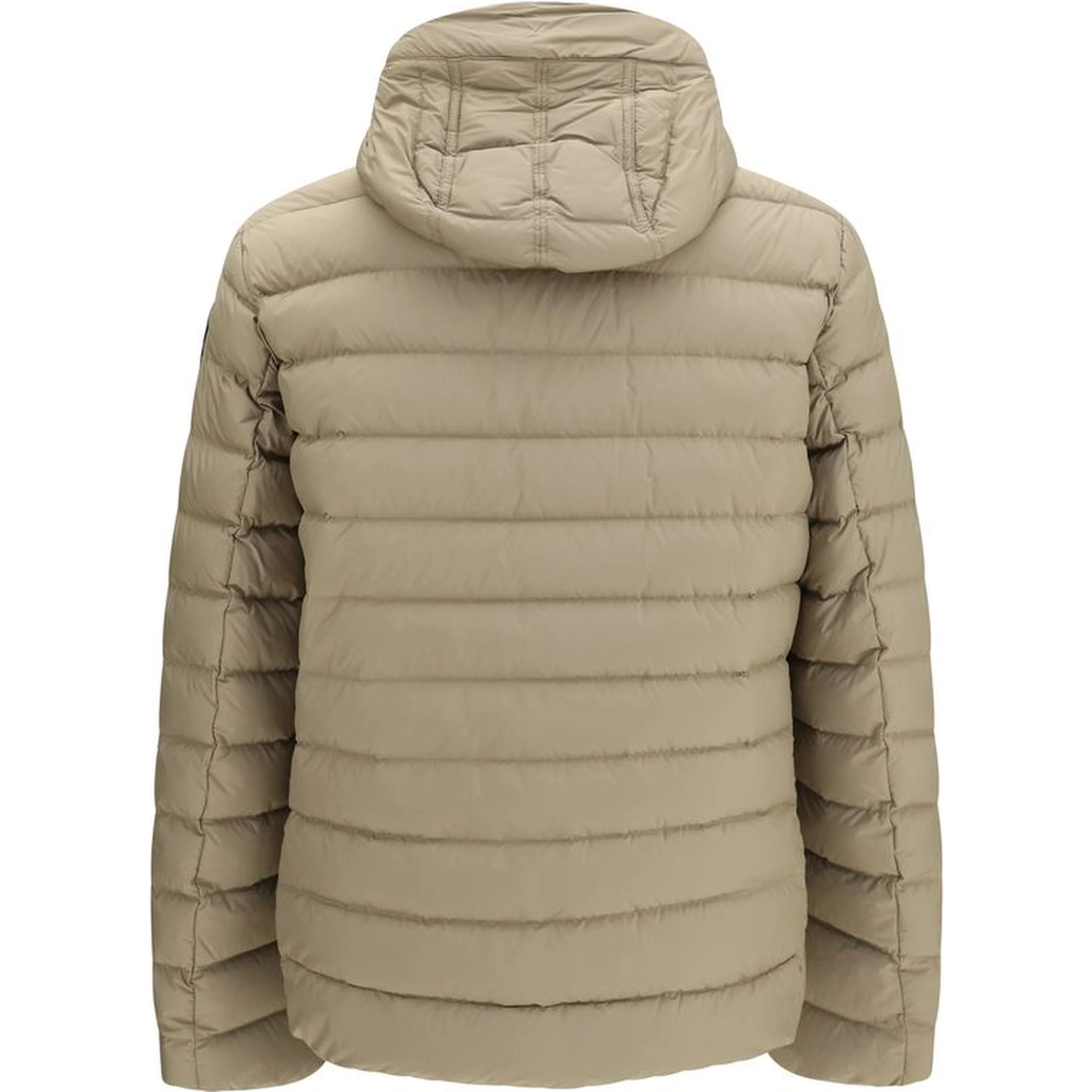 Bicolor Polyamide Full-Length Jacket