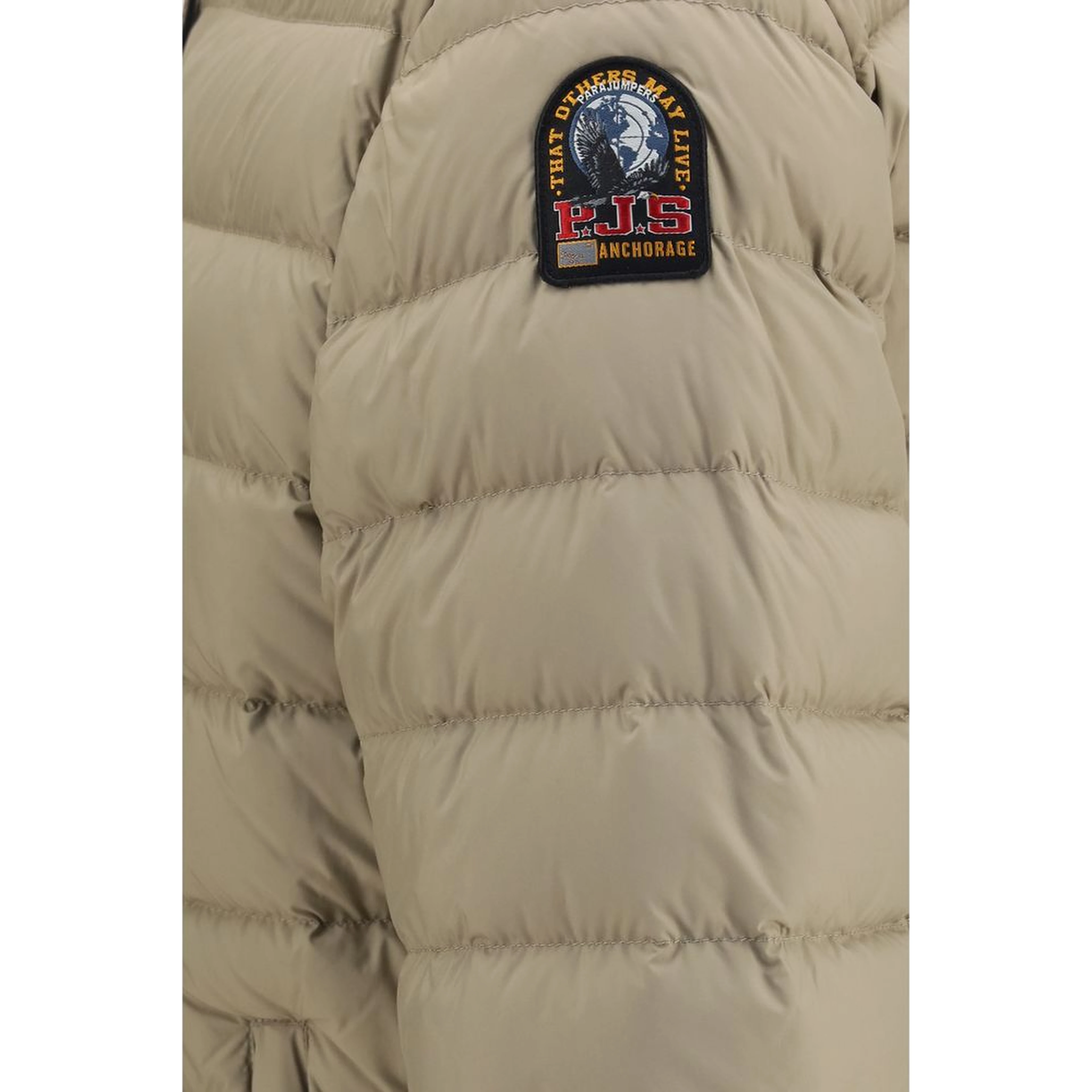Bicolor Polyamide Full-Length Jacket