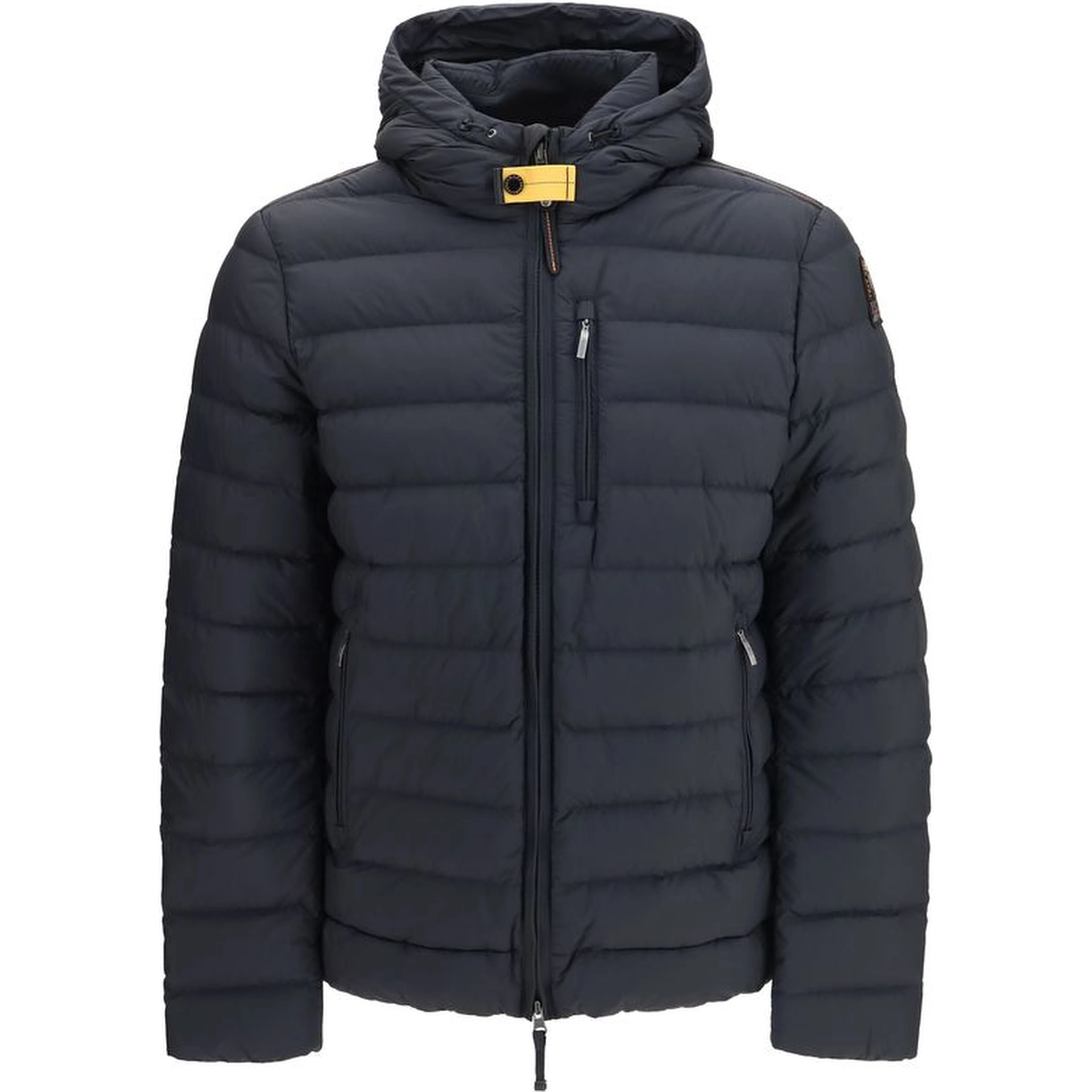 Black Polyamide Full-Length Jacket