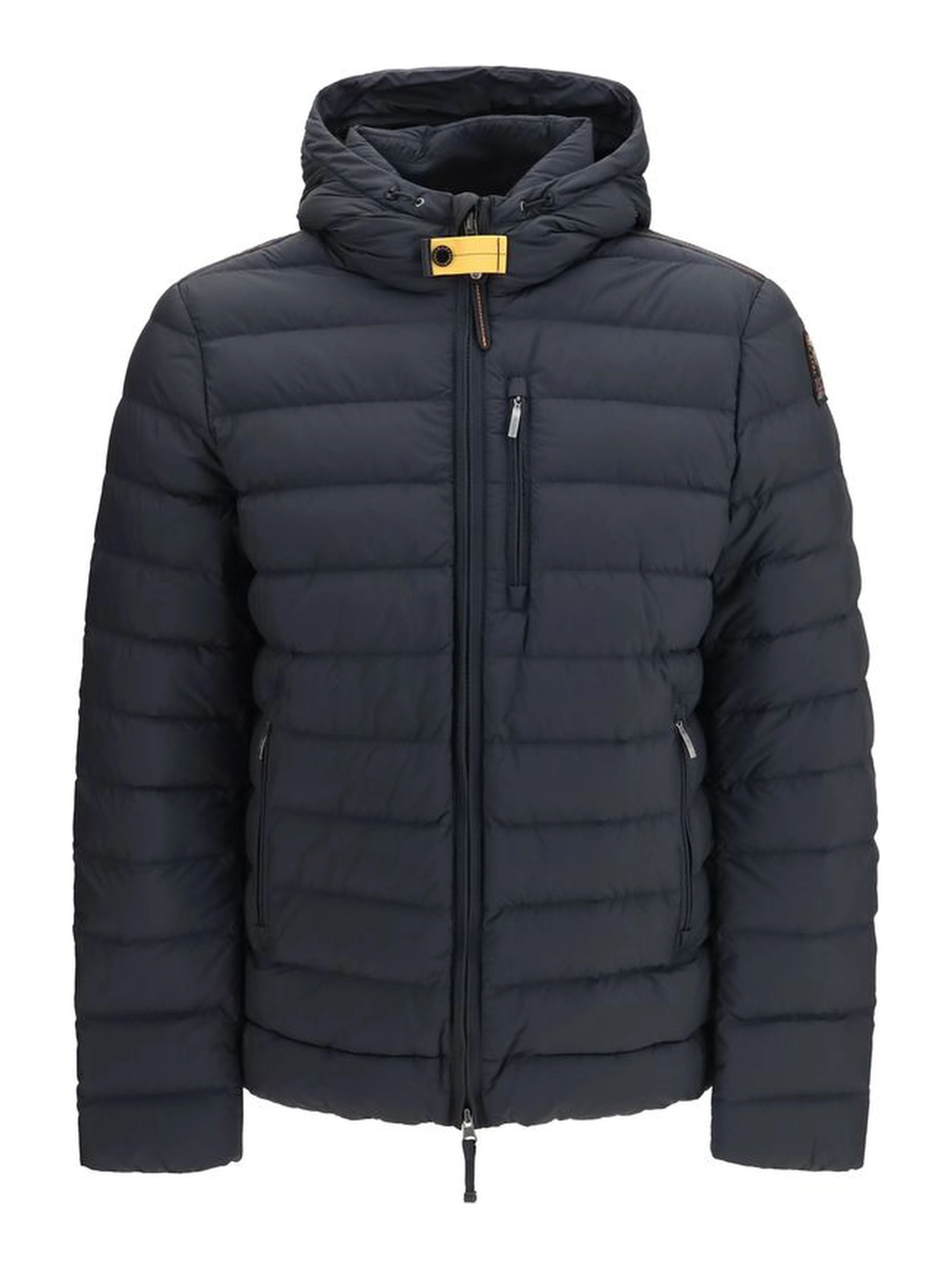 Black Polyamide Full-Length Jacket