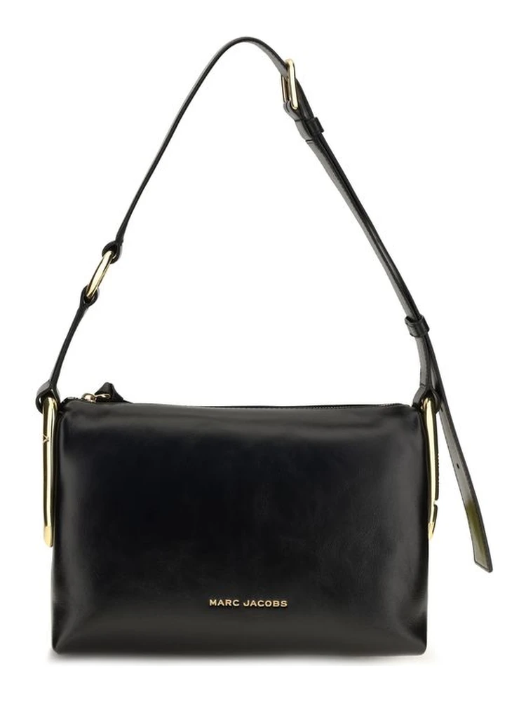 Black Calf Leather Bos Taurus Shoulder Bag