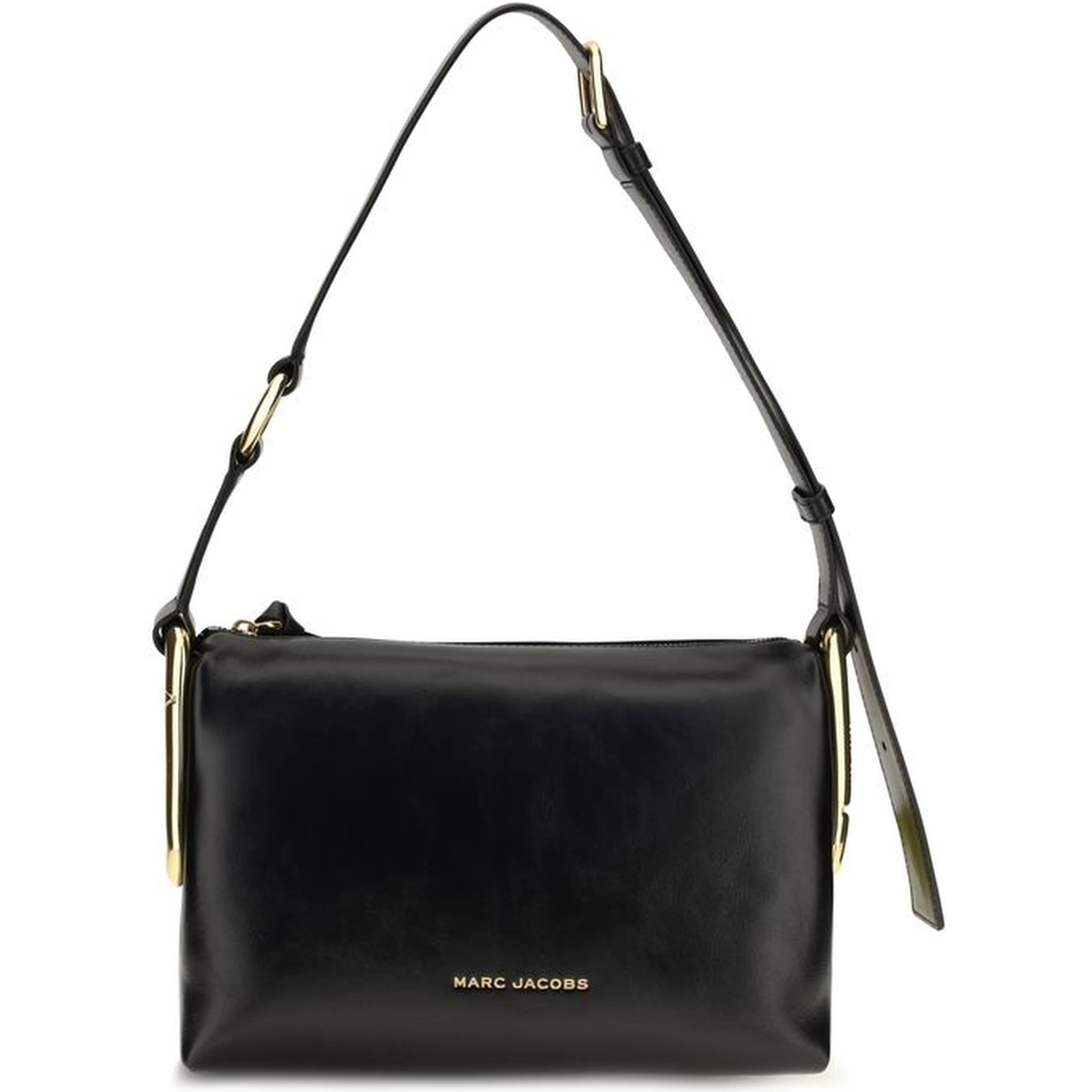 Black Calf Leather Bos Taurus Shoulder Bag
