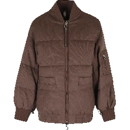 BOMBER LUNGO TRAPUNTATO